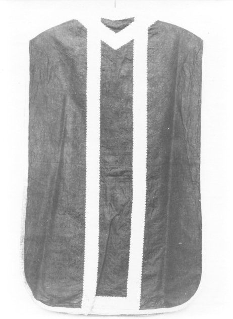 paramento liturgico - in terzo - manifattura emiliana (seconda metà sec. XVIII)