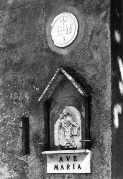 Madonna del Rosario (rilievo) - ambito apuoversiliese (sec. XIX)