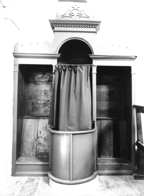confessionale - bottega versiliese (sec. XIX)