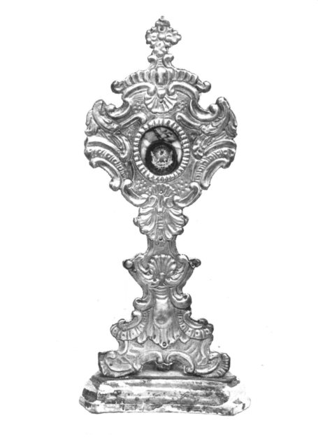reliquiario - bottega toscana (sec. XVIII)