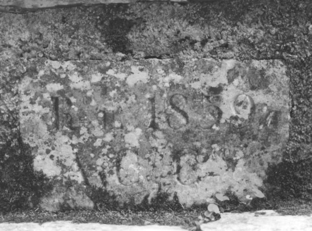 lapide - ambito apuoversiliese (sec. XIX)