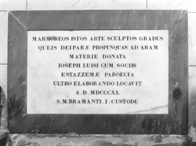 lapide - ambito apuoversiliese (sec. XIX)