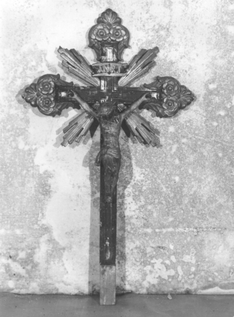 croce processionale di Cipriani Roberto (bottega), Cipriani Dionisio (bottega) (seconda metà sec. XIX)