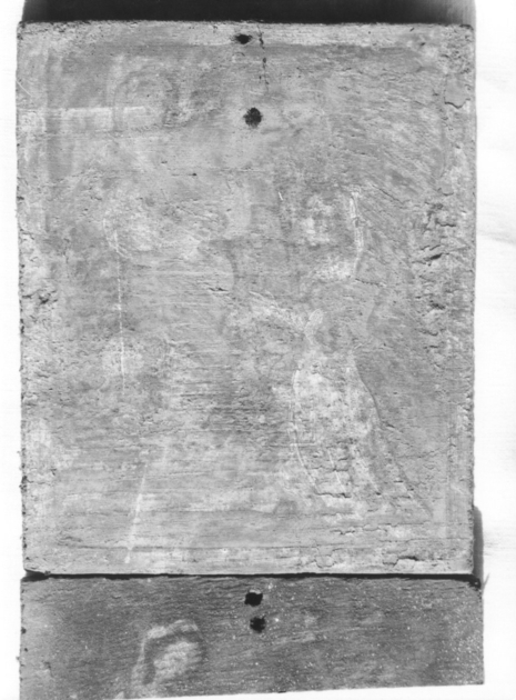 Madonna con Bambino e devota (ex voto) di Tommasi Guglielmo (inizio sec. XIX)