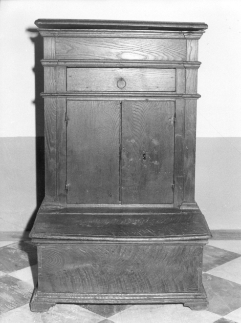 inginocchiatoio - ambito toscano (seconda metà sec. XIX)