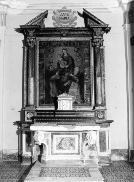 altare - ambito garfagnino (sec. XVIII)