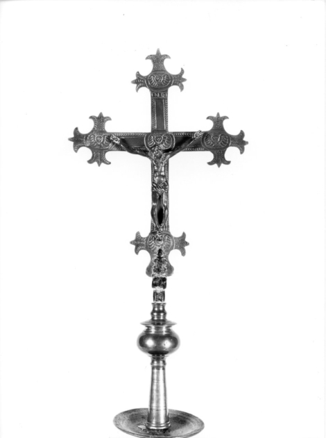 croce processionale - bottega lucchese (sec. XVII)
