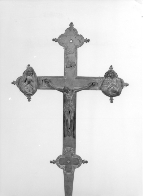 croce processionale - bottega lucchese (sec. XVII)