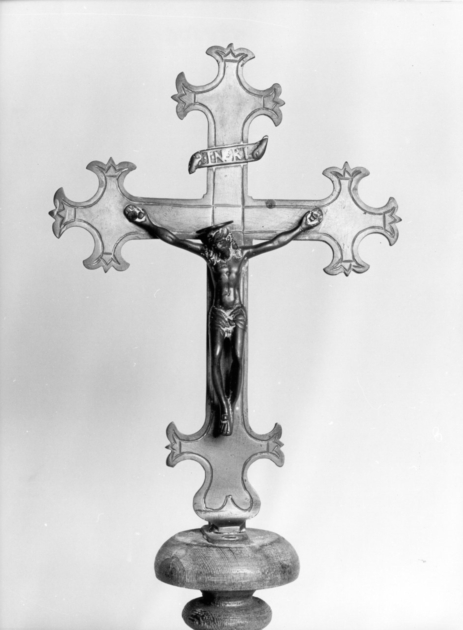 croce processionale - bottega lucchese (sec. XVII)