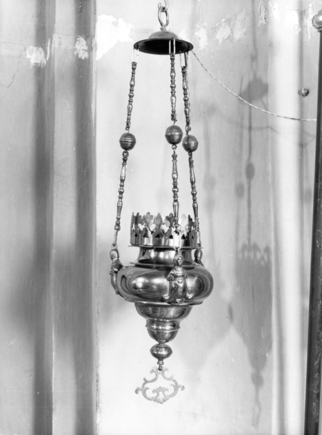 lampada pensile - ambito italiano (sec. XVII)