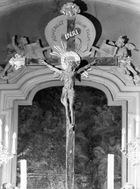 crocifisso - ambito garfagnino (secc. XVIII/ XIX)