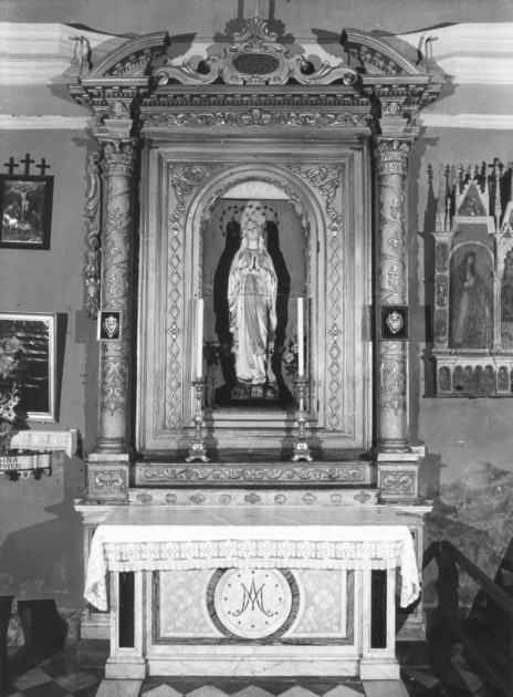 altare - ambito garfagnino (sec. XVIII)