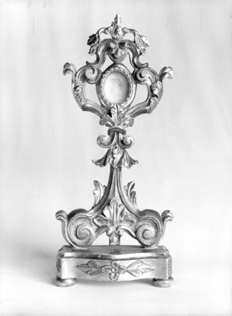 reliquiario - ambito garfagnino (prima metà sec. XIX)