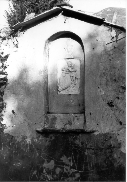 Sant'Antonio da Padova con il bambino (rilievo) - ambito apuoversiliese (fine sec. XVIII)