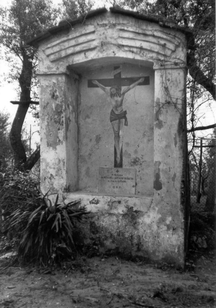 CRISTO CROCIFISSO (dipinto) - ambito italiano (sec. XIX)