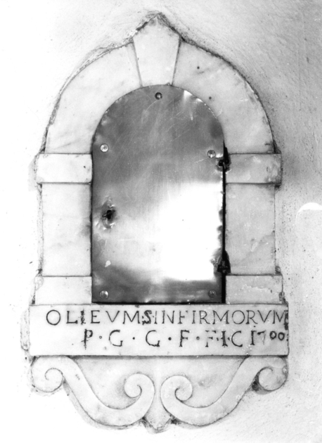 tabernacolo murale - ambito lucchese (sec. XVIII)