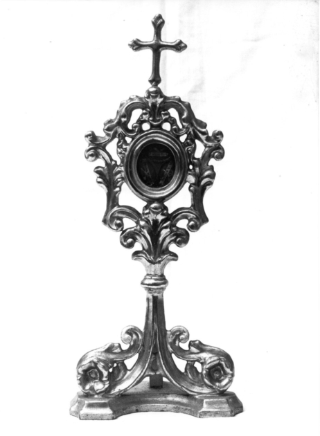 reliquiario - ambito toscano (fine/inizio secc. XVIII/ XIX)