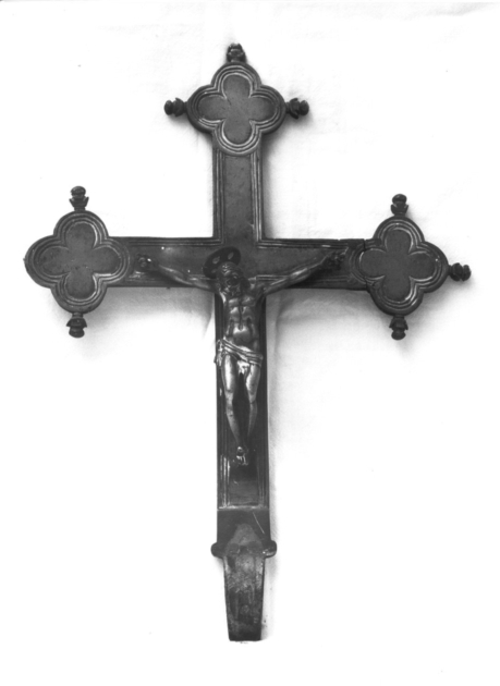 croce processionale - bottega toscana (sec. XVII)