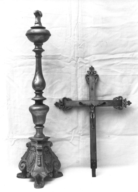 croce d'altare - bottega toscana (fine/inizio secc. XVII/ XVIII)