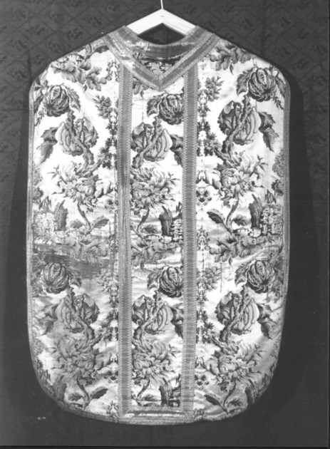 pianeta, serie - manifattura francese (?) (prima metà sec. XVIII)