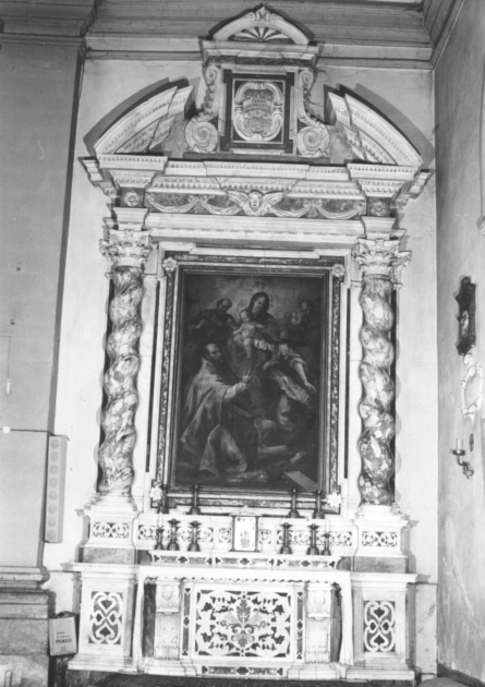 altare - ambito apuoversiliese (sec. XVII)