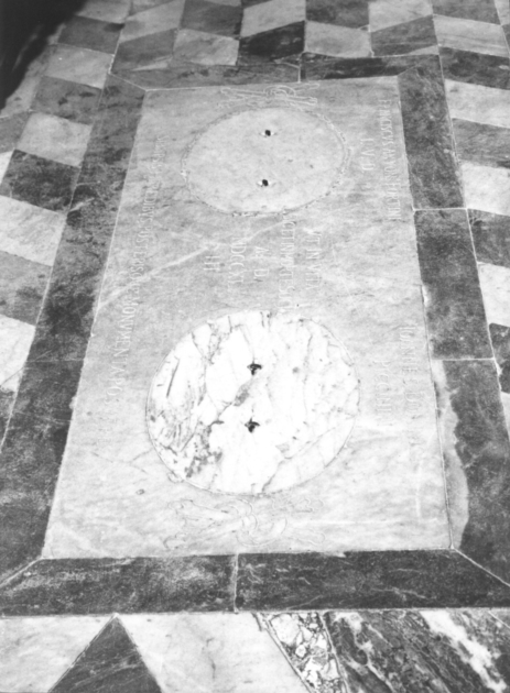 lastra tombale - ambito versiliese (sec. XVIII)