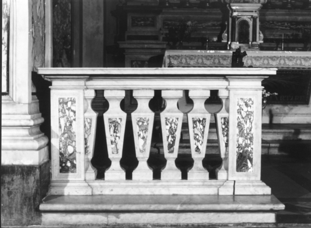 balaustrata - ambito lucchese (sec. XIX)