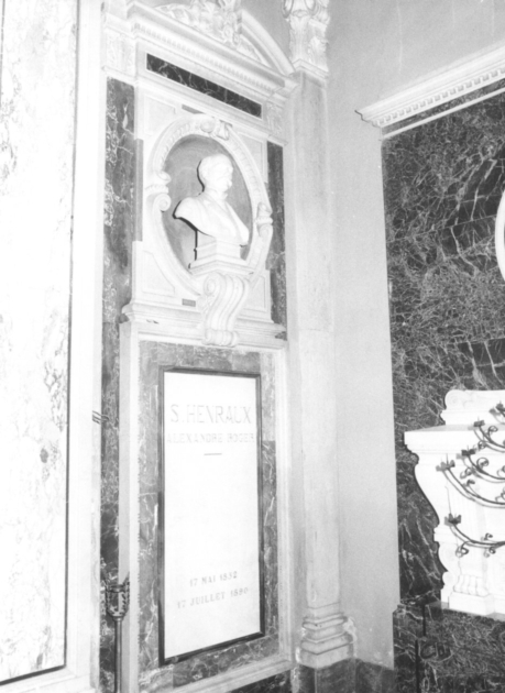 monumento funebre - ambito lucchese (fine sec. XIX)