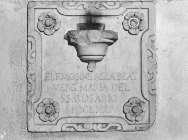 formella - ambito lucchese (sec. XVII)