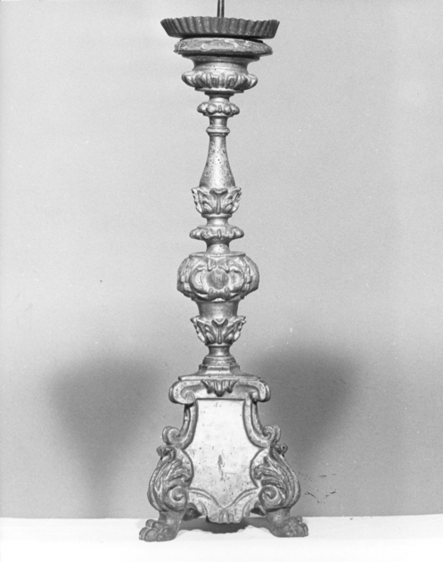 candeliere, serie - bottega lucchese (secc. XVII/ XVIII)