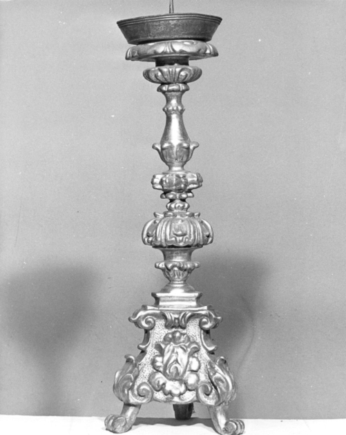 candeliere, serie - bottega lucchese (secc. XVII/ XVIII)