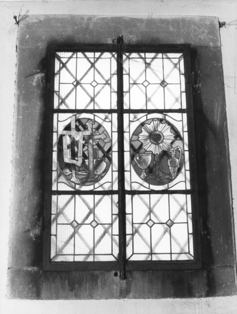 vetrata - ambito italiano (inizio sec. XX)