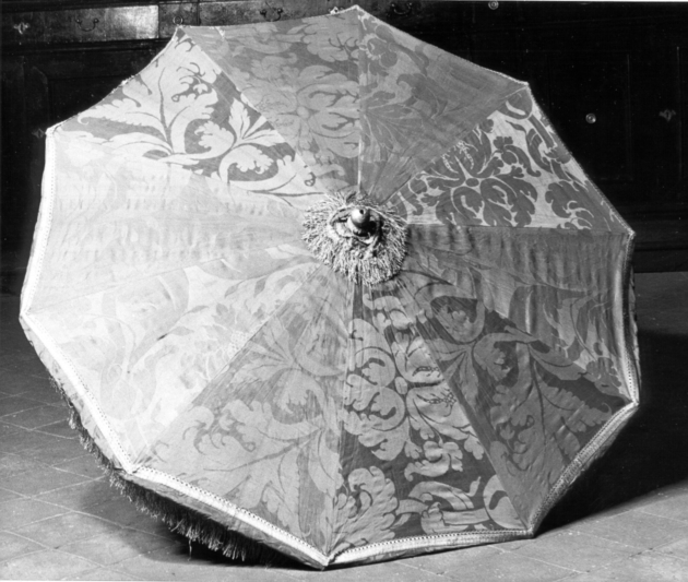 ombrellino processionale - manifattura toscana (sec. XVIII)