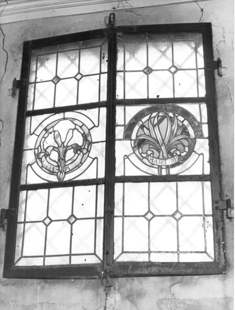 vetrata - ambito italiano (inizio sec. XX)