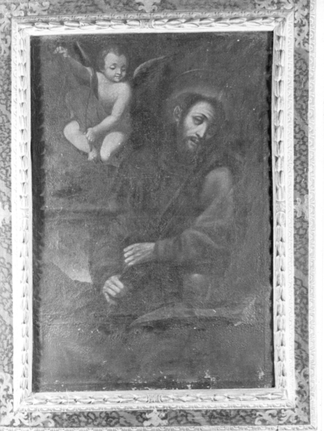 ESTASI DI SAN FRANCESCO D'ASSISI (dipinto) - ambito toscano (sec. XVII)