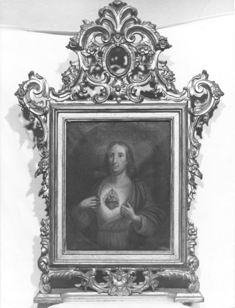 Sacro Cuore di Gesù (dipinto) - ambito toscano (sec. XIX)