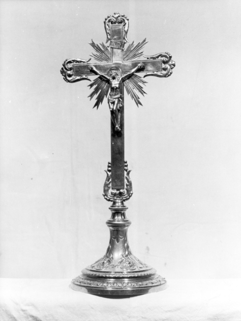 croce stazionale - ambito italiano (secc. XIX/ XX)