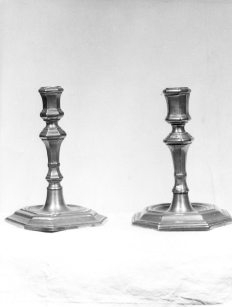 candeliere, serie - bottega toscana (sec. XVIII)