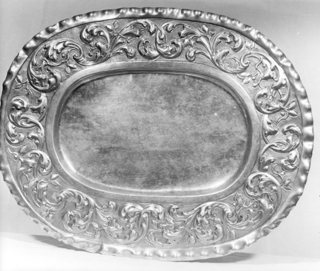 piatto - bottega lucchese (sec. XVIII)