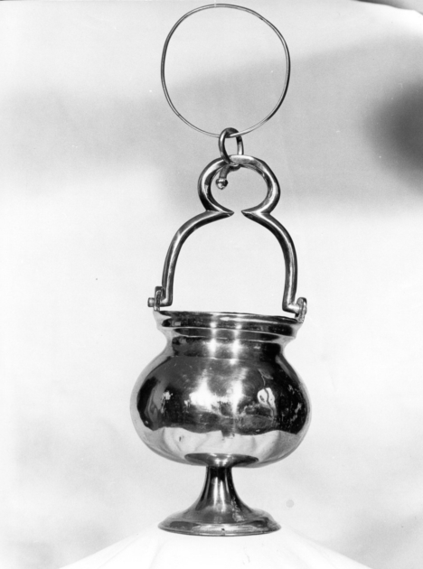 secchiello per l'acqua benedetta - ambito italiano (sec. XVII)