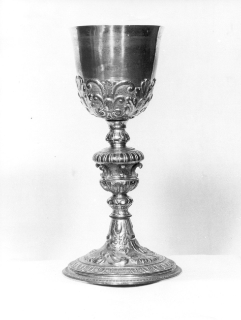 calice - bottega lucchese (sec. XVII)