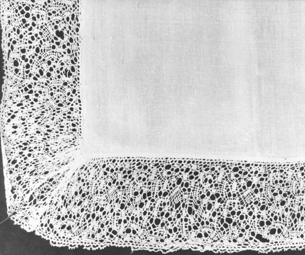 corporale - manifattura italiana (sec. XIX)