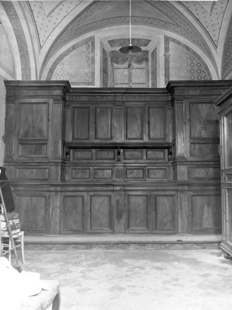 armadio da sacrestia - bottega lucchese (secc. XVIII/ XIX)