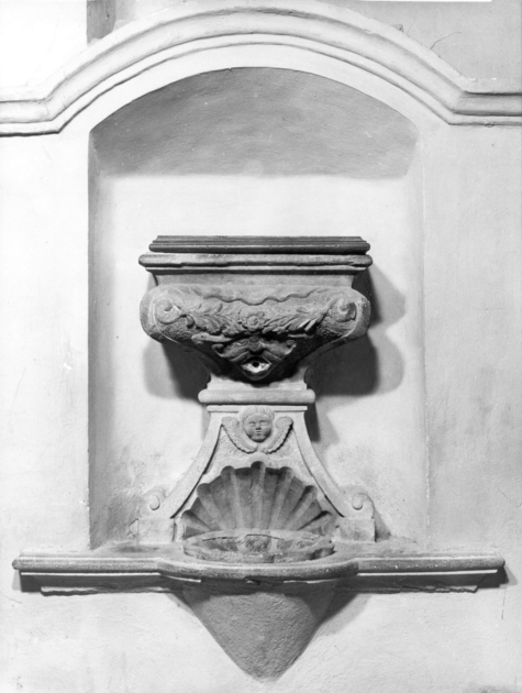 lavabo da sacrestia - ambito garfagnino (sec. XVIII)