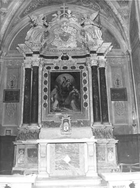 altare maggiore - bottega lucchese (sec. XVIII)
