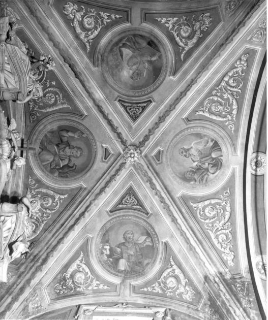 evangelisti (decorazione pittorica) - ambito italiano (sec. XIX)