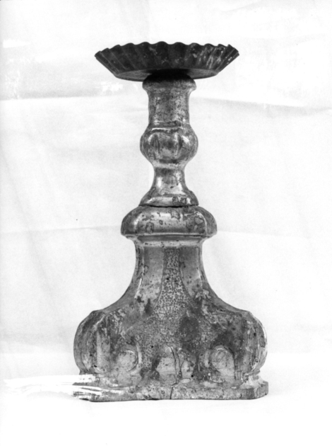 candeliere, serie - bottega lucchese (secc. XVIII/ XIX)