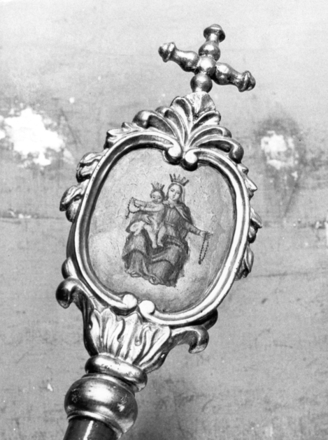 San Prospero (emblema di confraternita) - ambito garfagnino (sec. XIX)