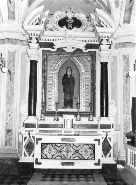 altare - ambito garfagnino (secc. XVIII/ XIX)