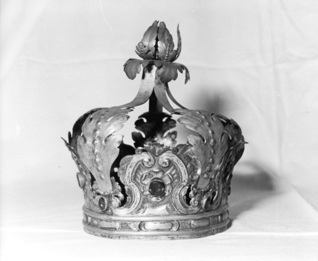 corona da statua, serie - ambito lucchese (secc. XVIII/ XIX)